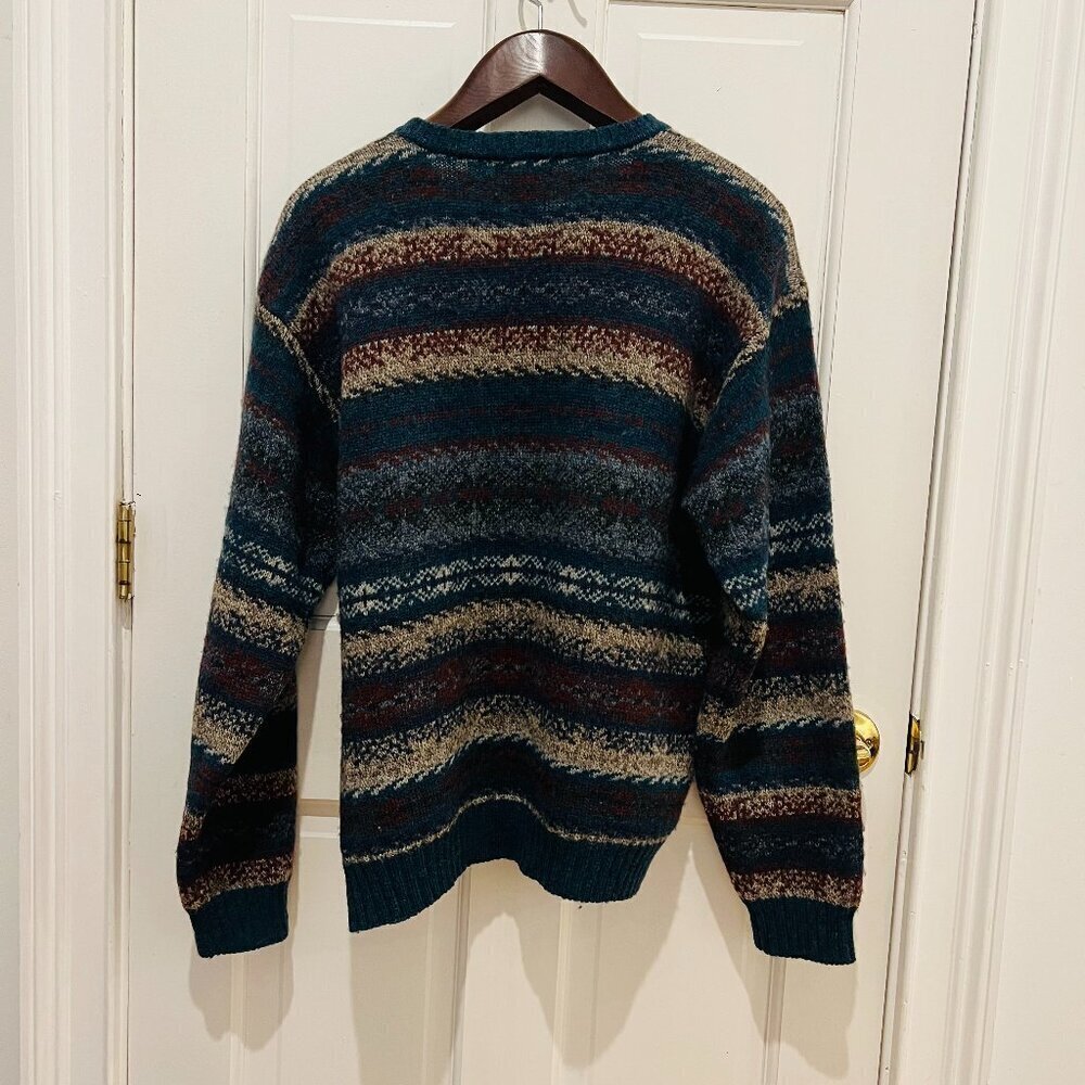 Vintage Club Room Pure Wool Shetland 90s Sweater Men’s Size Large
